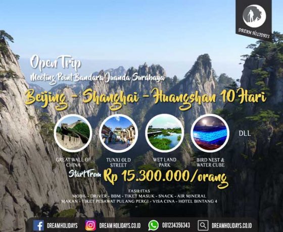 Paket Tour Wisata Murah Ke Beijing China Ufo Glassbridge 2019