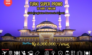 Paket Tour Turki promo