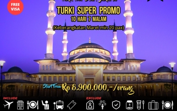Paket Tour Turki promo