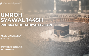 Paket Umroh Syawal 1445H Program Hudabiyah 13 Hari
