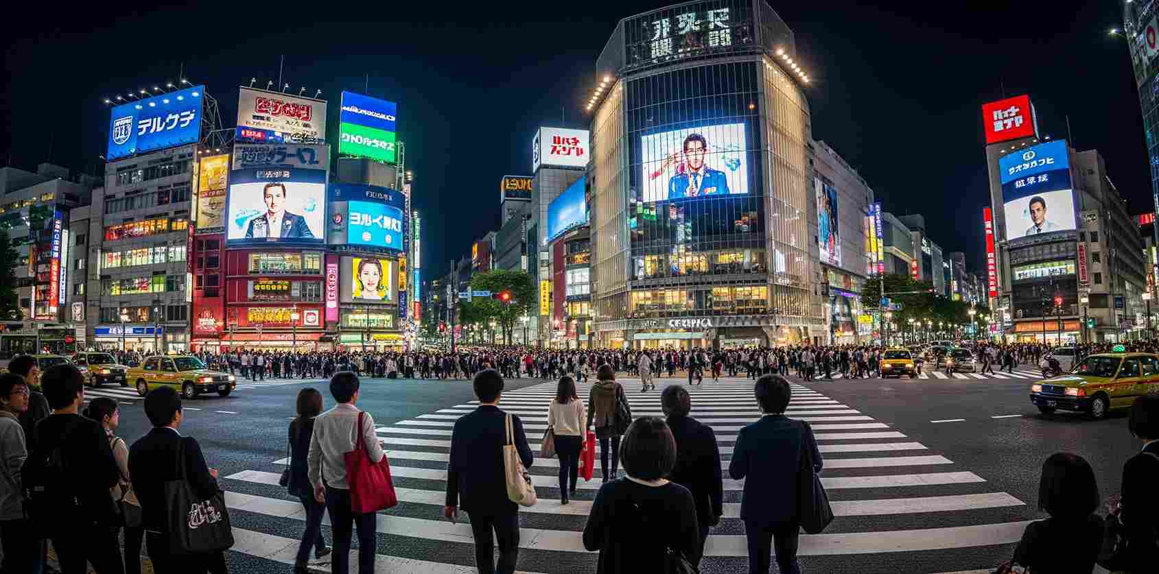 Tokyo juga menjadi salah satu kota futuristik di dunia, dengan jalan Shibuya yang ikonik sebagai simbol hiruk-pikuk modernitas—lampu neon warna-warni, layar digital raksasa, dan arus pejalan kaki di scramble crossing yang tak pernah sepi.