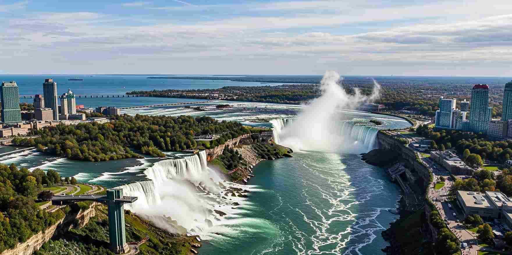 Air Terjun Niagara: Keindahan di Perbatasan Amerika