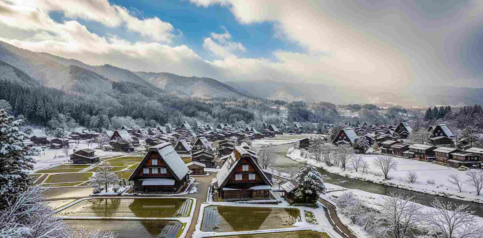 7 Desa Terindah di Dunia dengan View Bikin Pangling