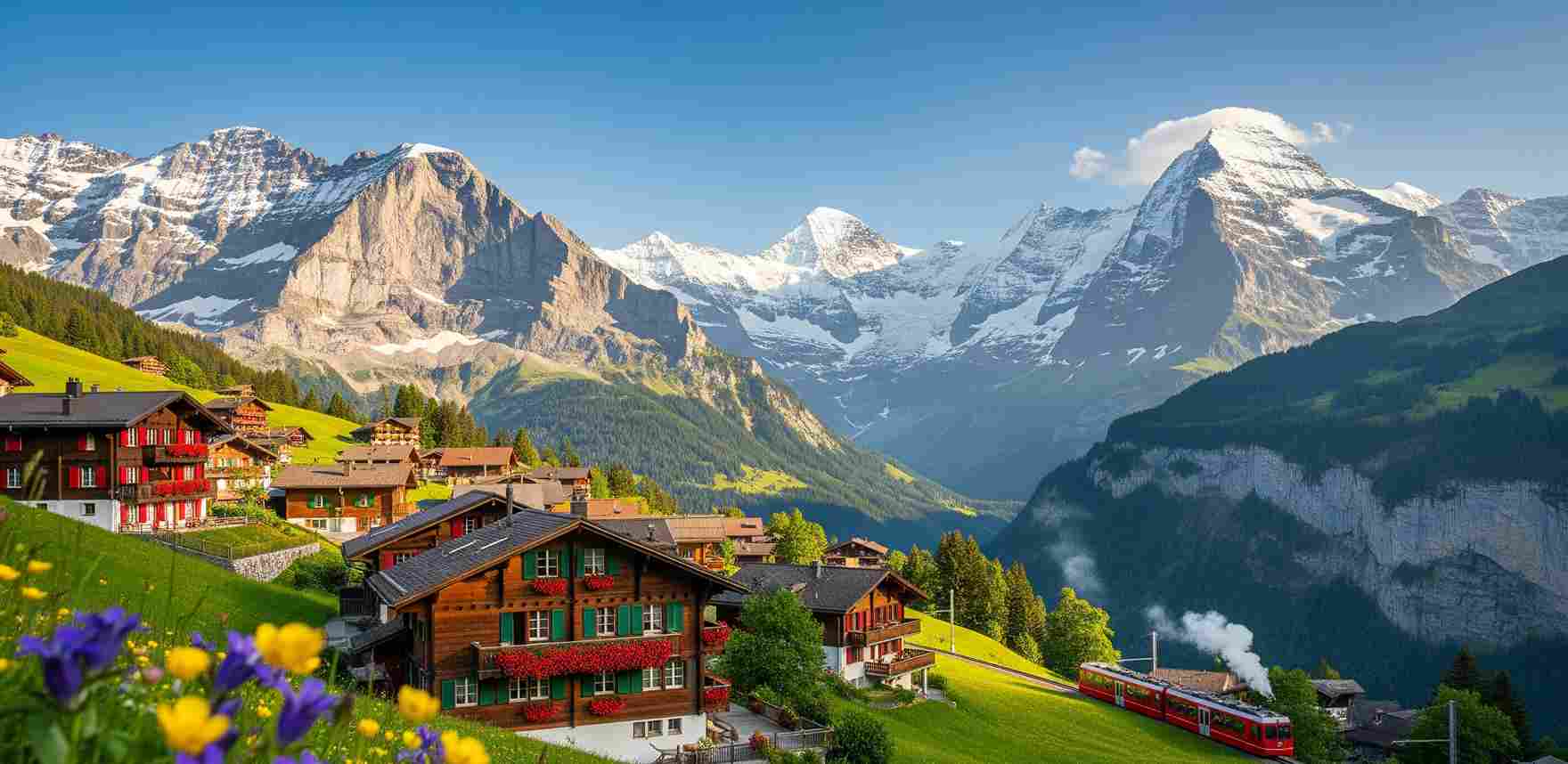 7 Desa Terindah di Dunia dengan View Bikin Pangling