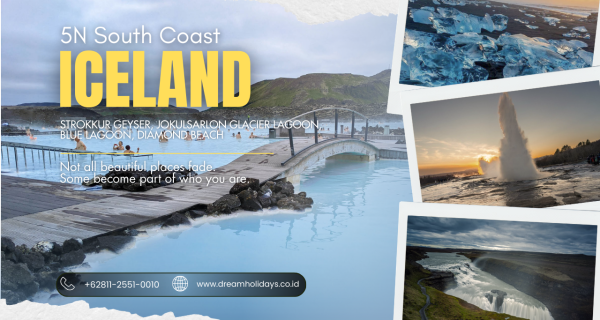 Poster Paket Tour Iceland 5D South Coast