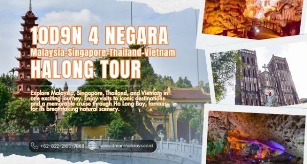 Open Trip 4 Negara Halong