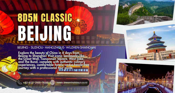 Paket Tour China Beijing Shanghai
