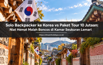 perbandingan liburan mandiri dan paket tour korea murah di seoul
